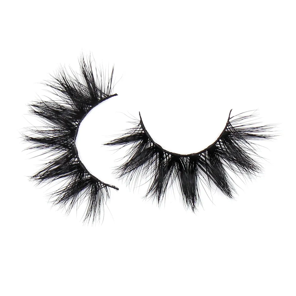 VenusFox Makeup Eyelashes 3D Mink Lashes Fluffy Soft Wispy Natural Cross Eyelash Extension Reusable Lashes Mink False Eyelashes