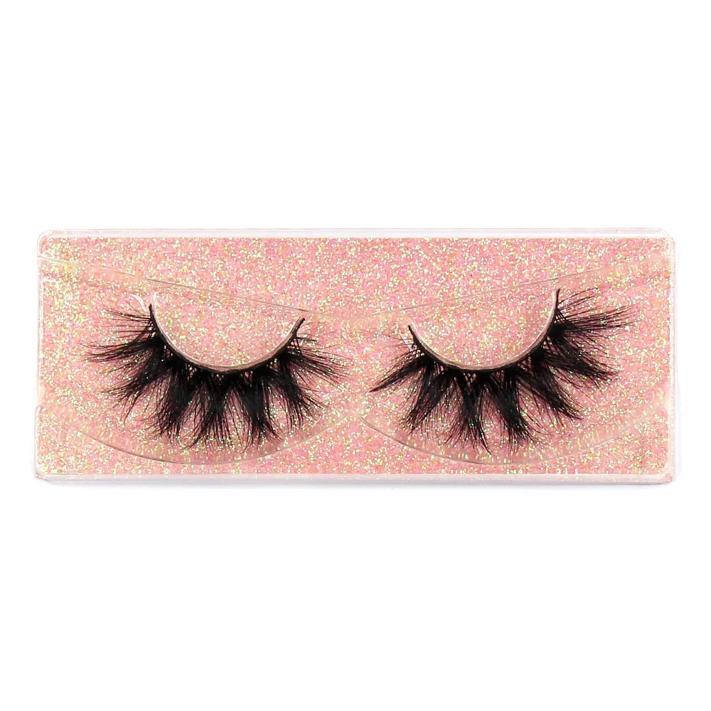 VenusFox Makeup Eyelashes 3D Mink Lashes Fluffy Soft Wispy Natural Cross Eyelash Extension Reusable Lashes Mink False Eyelashes