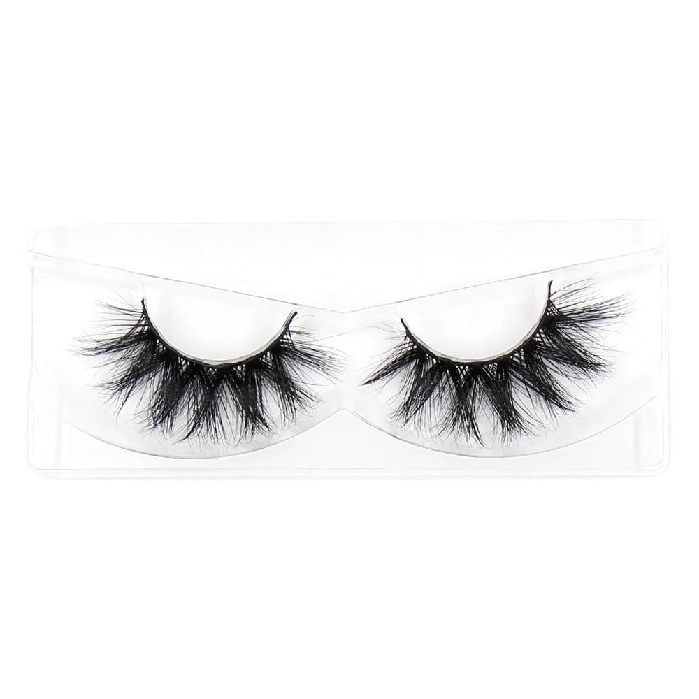 VenusFox Makeup Eyelashes 3D Mink Lashes Fluffy Soft Wispy Natural Cross Eyelash Extension Reusable Lashes Mink False Eyelashes