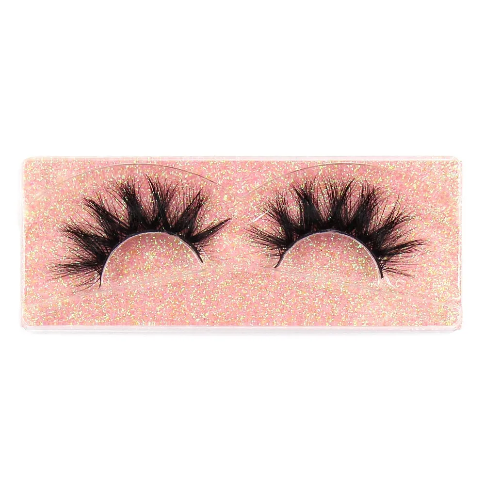 VenusFox Makeup Eyelashes 3D Mink Lashes Fluffy Soft Wispy Natural Cross Eyelash Extension Reusable Lashes Mink False Eyelashes