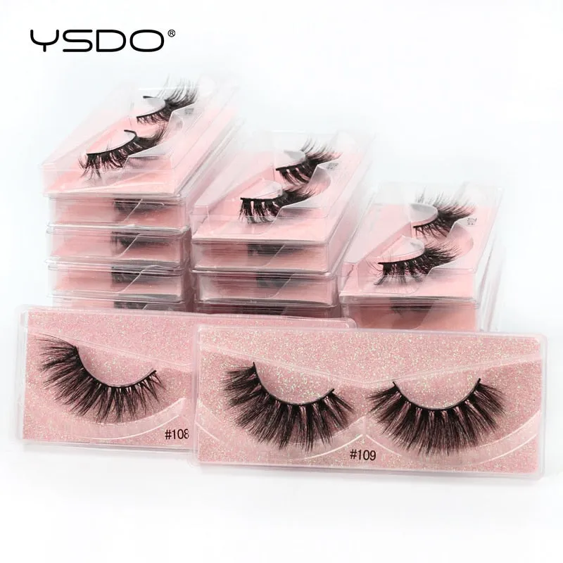 VenusFox Wholesale Lashes Dramatic 3D Mink Eyelashes Bulk 4/10/50/100/200 Pcs Natural Mink Lashes Long False Eyelashes Makeup Faux Cils