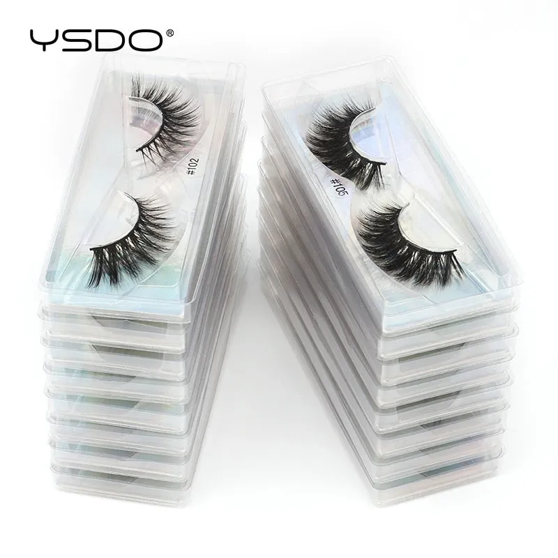 VenusFox Wholesale Lashes Dramatic 3D Mink Eyelashes Bulk 4/10/50/100/200 Pcs Natural Mink Lashes Long False Eyelashes Makeup Faux Cils