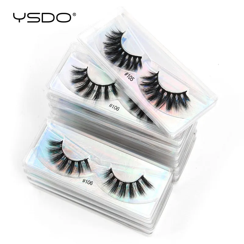 VenusFox Wholesale Lashes Dramatic 3D Mink Eyelashes Bulk 4/10/50/100/200 Pcs Natural Mink Lashes Long False Eyelashes Makeup Faux Cils