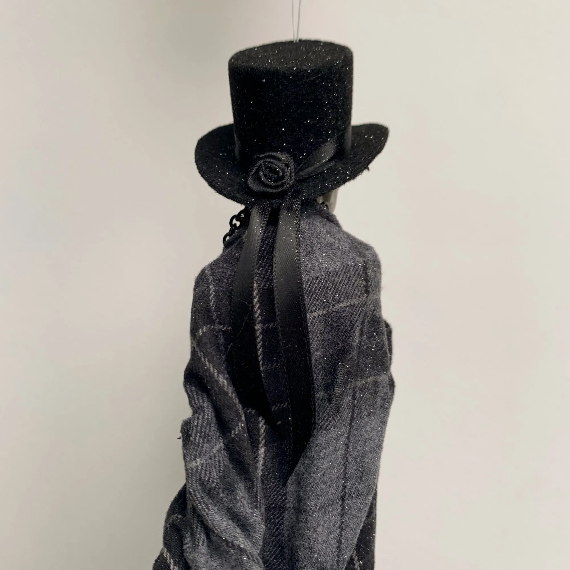 Voodoo Witch Doctor - Creep Halloween hanging decoration - By Sculptor Ken Fedoruk - Limited Edition Handmade