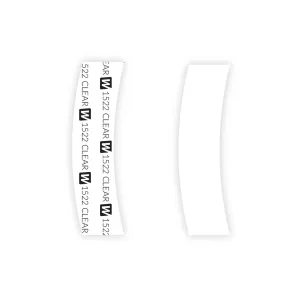 Walker 1522 Clear Tape - Contour Strips (36/pkt)