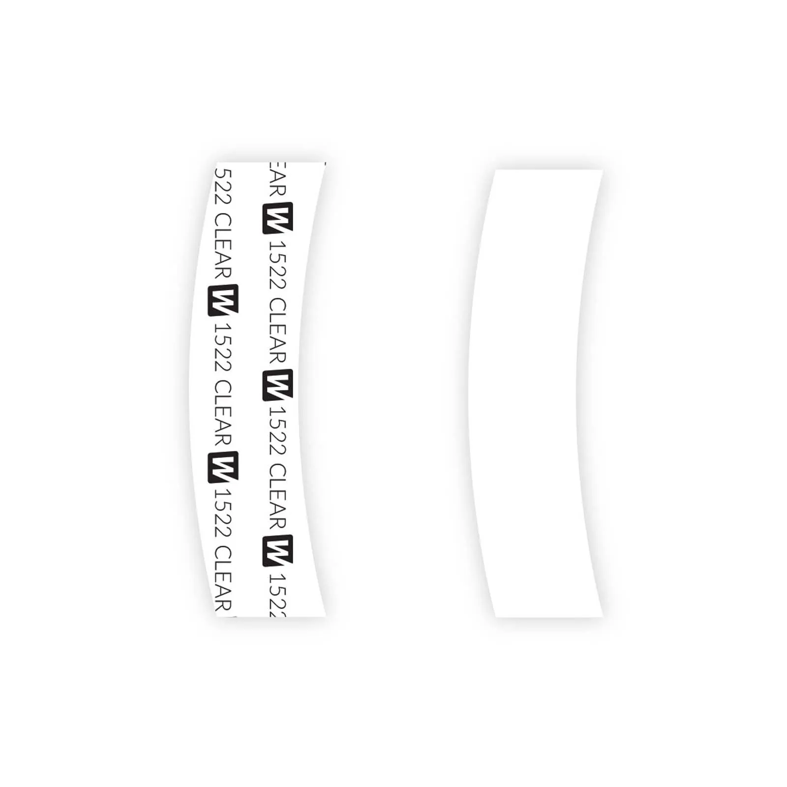 Walker 1522 Clear Tape - Contour Strips (36/pkt)