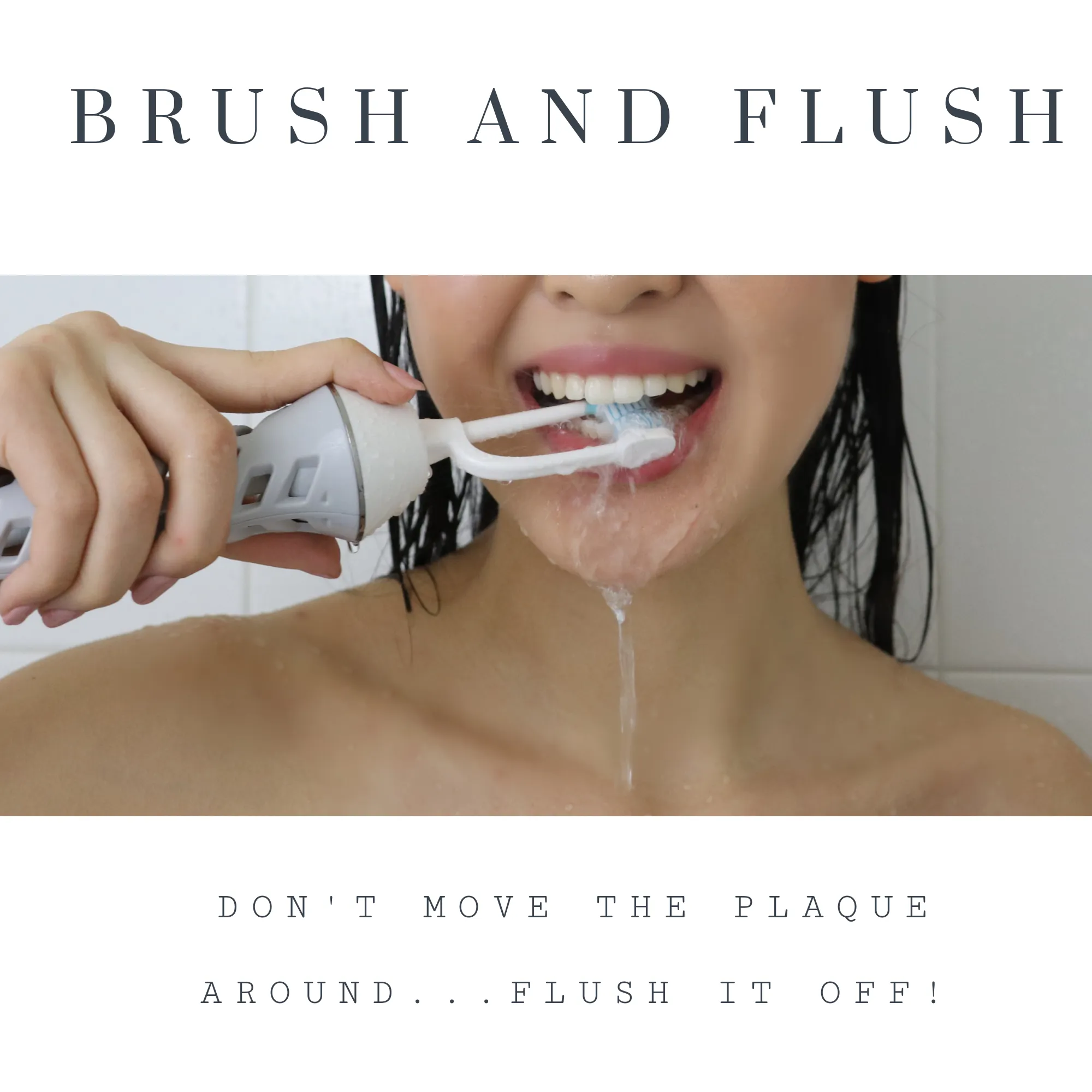 Water Flosser Dual-head Toothbrushes