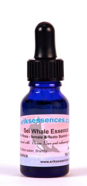 WE 07. Sei Whale ( Vin Ross - female & Teato Sonnin - male ). 15ml