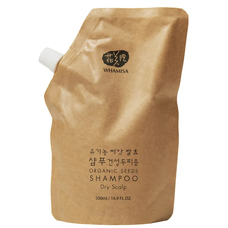 Whamisa Organic Seeds Shampoo Dry Scalp Refill 500ml