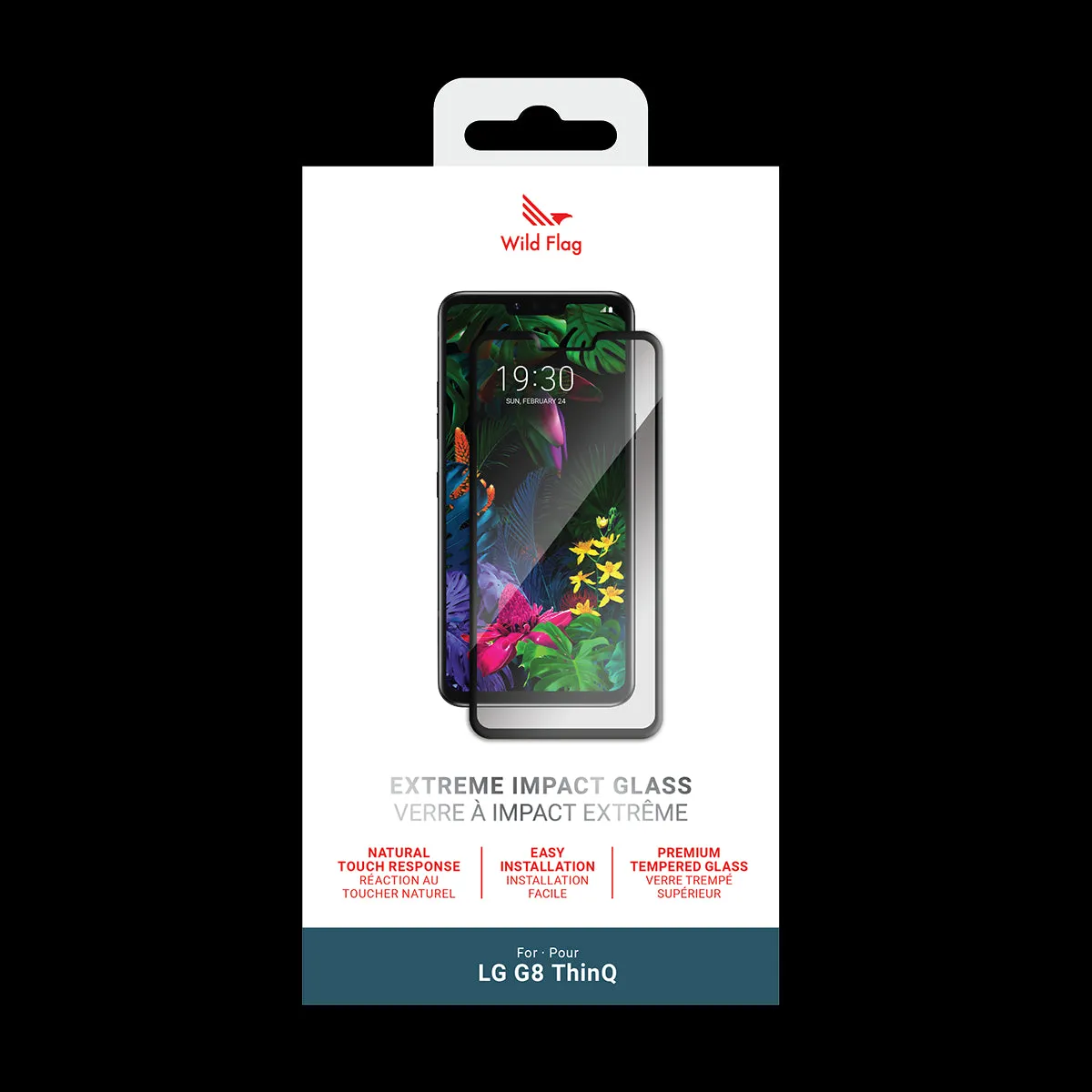 Wild Flag Tempered Glass Screen Protector For LG G8 ThinQ