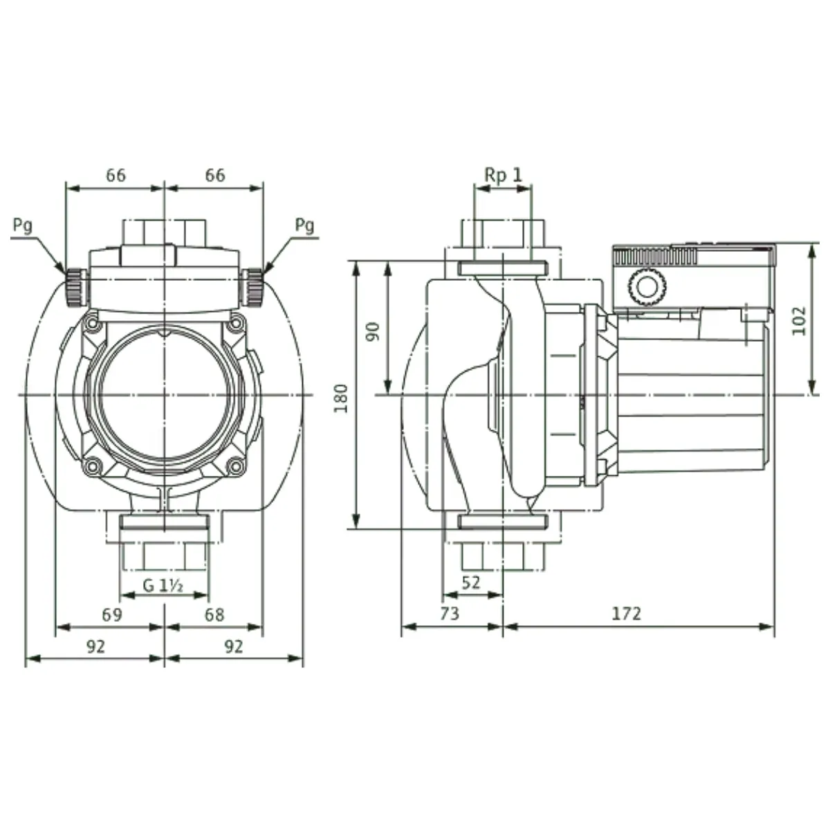 Wilo Top Z 25-10 Electric Circulation Pump